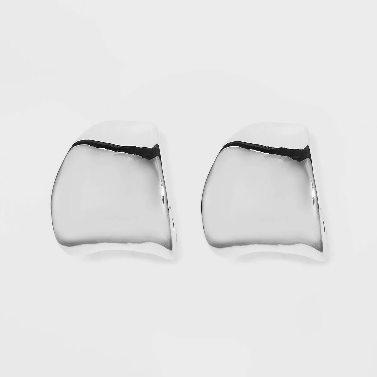 Thick Textured Hoop Earrings - A New Day™ | Target