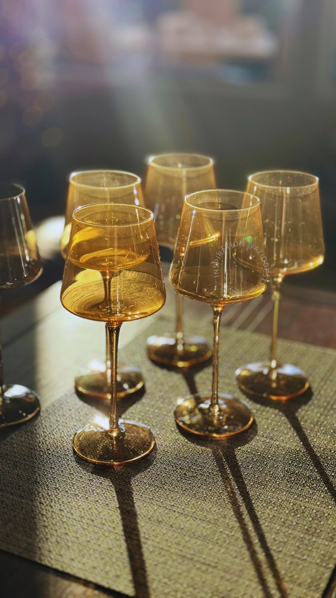 These amber wine glasses are stunning! Love their shape and size, capacity. Color is just amazing. For white wine especially these glasses are so inviting and moody. Attaching full collection of my top favs amber glasses.

#LTKHome #LTKParties #LTKSeasonal