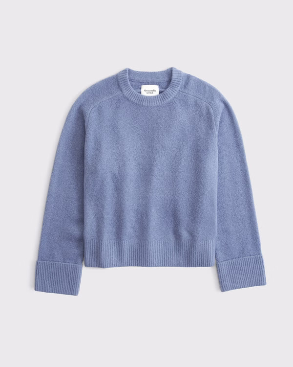 The A&F Madeline Crew Sweater | Abercrombie & Fitch (US)