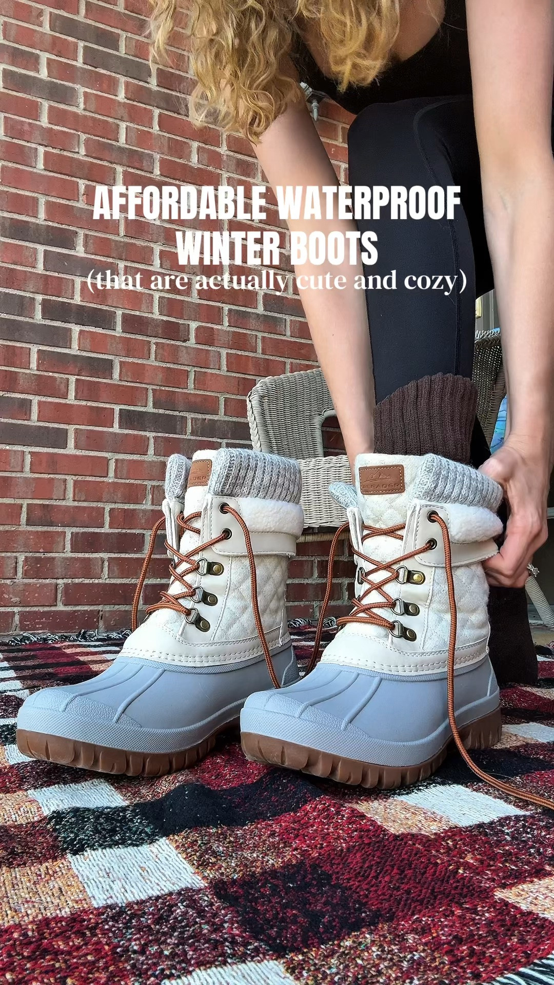 Warm waterproof snow boots for women | Cute winter boots for women

#LTKootd