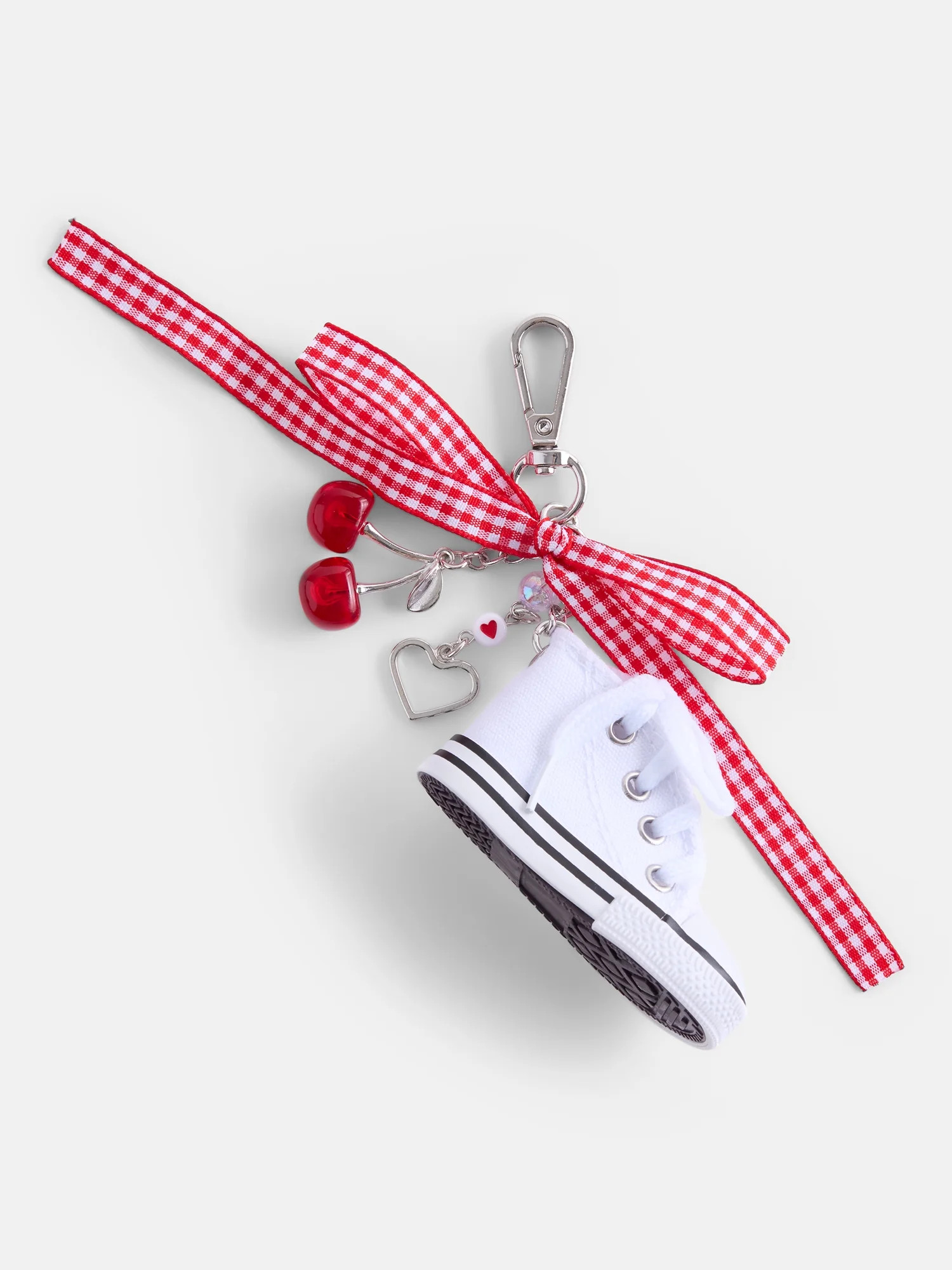No Boundaries Women\u2019s Sneaker Bag Charms, White | Walmart (US)
