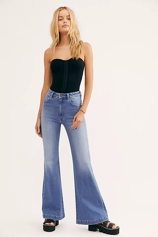 Rolla's East Coast Flare Jeans | Free People (Global - UK&FR Excluded)