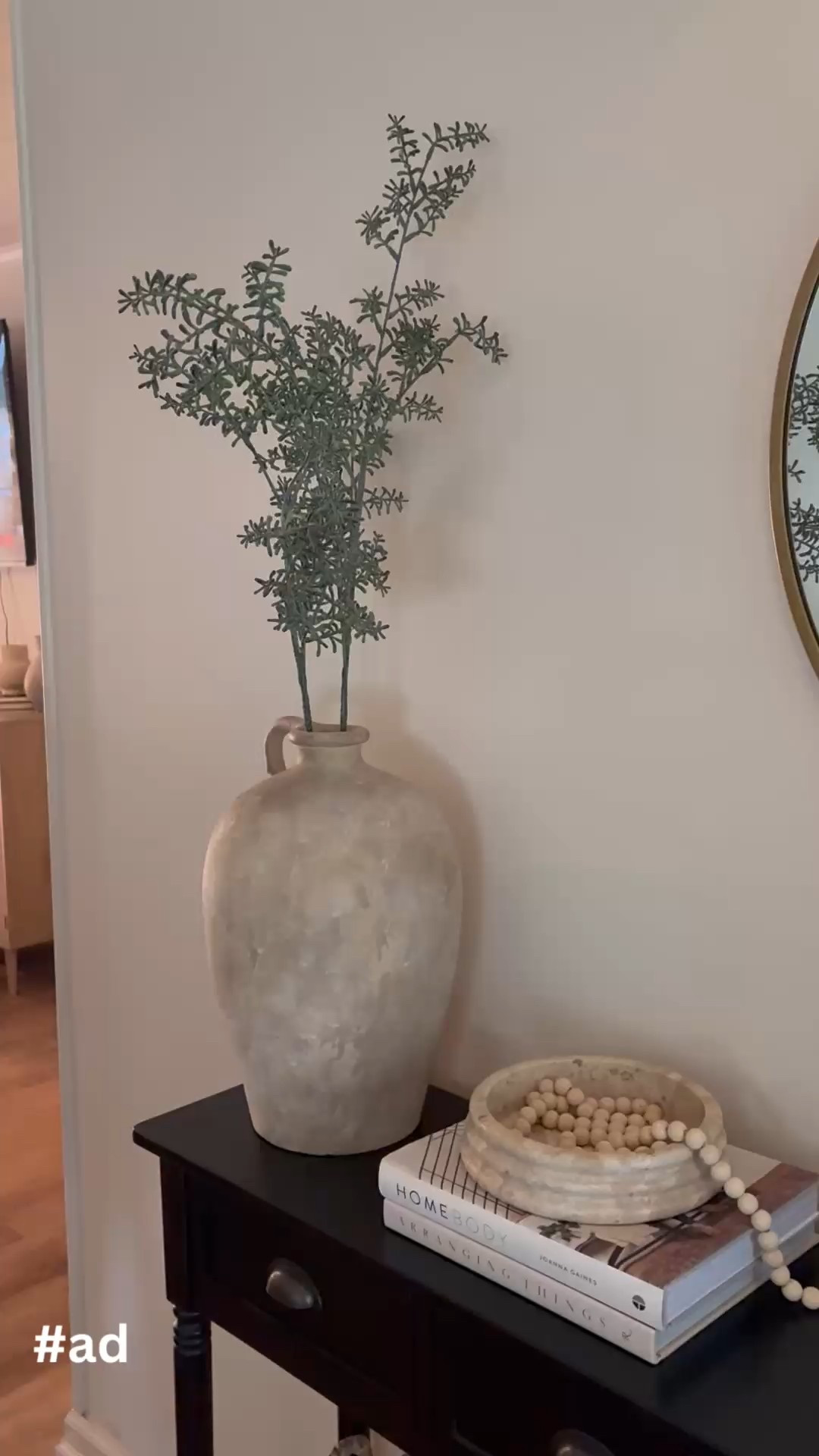 Obsessed with this gold mirror from Lowes! Get yours today with the links below! ✨ #Lowespartner #Ad @Loweshomeimprovement

#LTKFindsUnder50 #LTKHome #LTKFindsUnder100