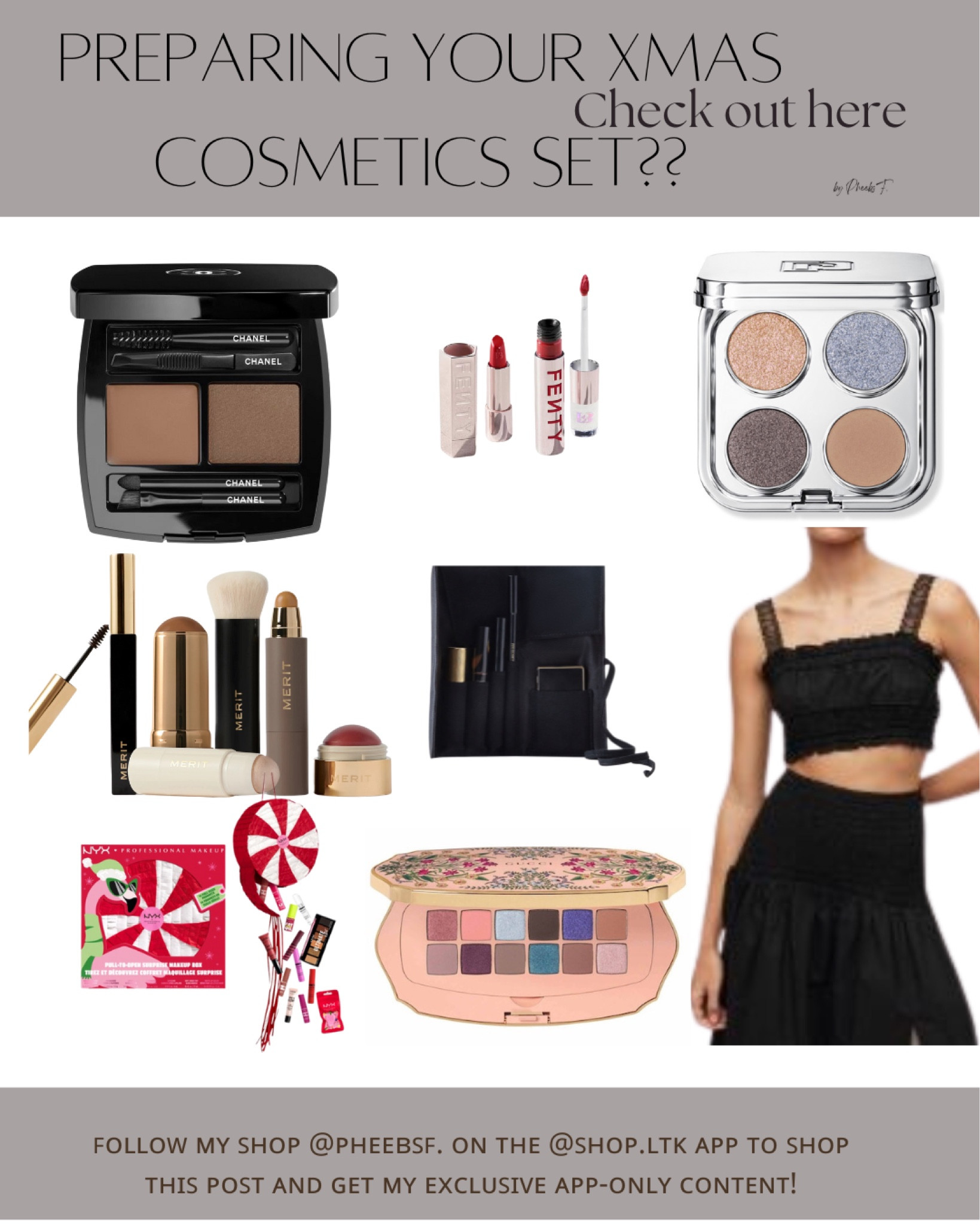 Preparing your Christmas gift for your lovely sis? I guess cosmetic is a good idea, especially the Gucci eyeshadow and the NARS Classic orgasm blush, afterglow lip bam and a travel-ready blush brush are my favorite!!! here’s my recommendation for you!!! 


#makeupkit #cosmetics #eyeshadow #ilia #chanel #rabanne #ulta #xmasset #charlottetibury #gucci 


#LTKbeauty #LTKGiftGuide #LTKAsia