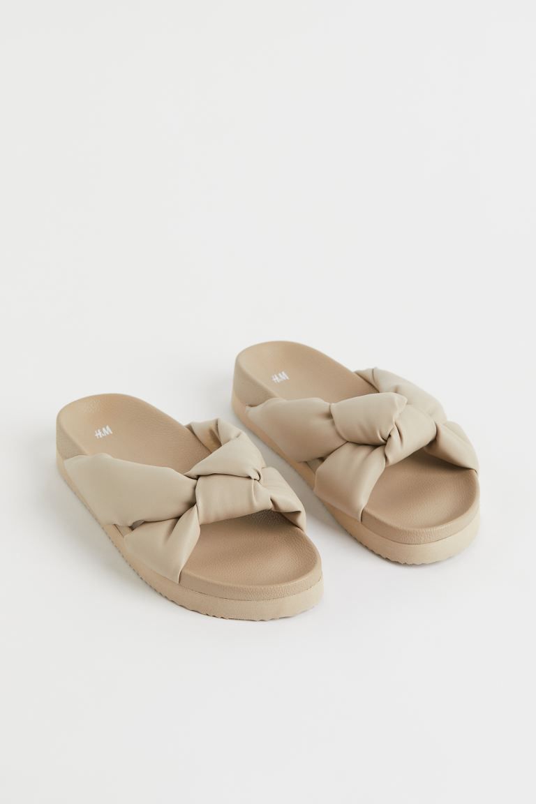 Knot-detail mules | H&M (US)