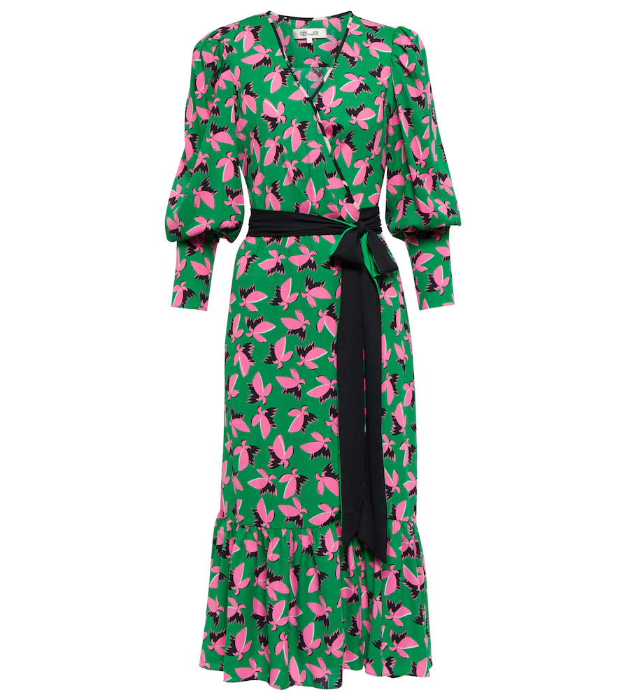 Blade printed cady wrap dress | Mytheresa (US/CA)