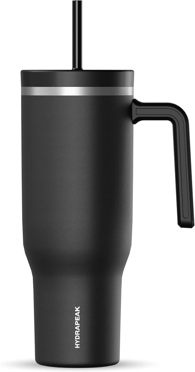 Hydrapeak Voyager 40 Oz Stainless Steel Tumbler with Handle, Insulated Water Bottle With Straw & ... | Amazon (US)