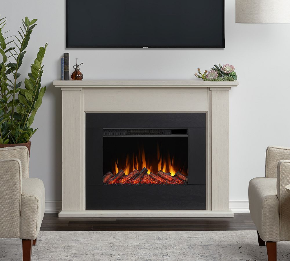 Real Flame® Marcello Slim Electric Fireplace | Pottery Barn (US)