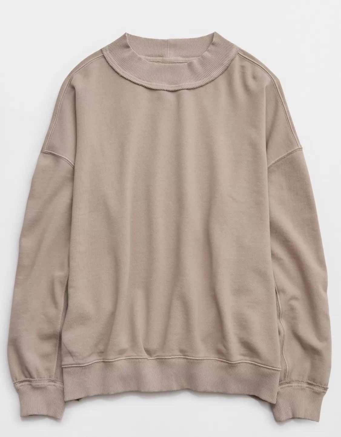 Aerie Alumni Mock Neck Sweatshirt | Aerie