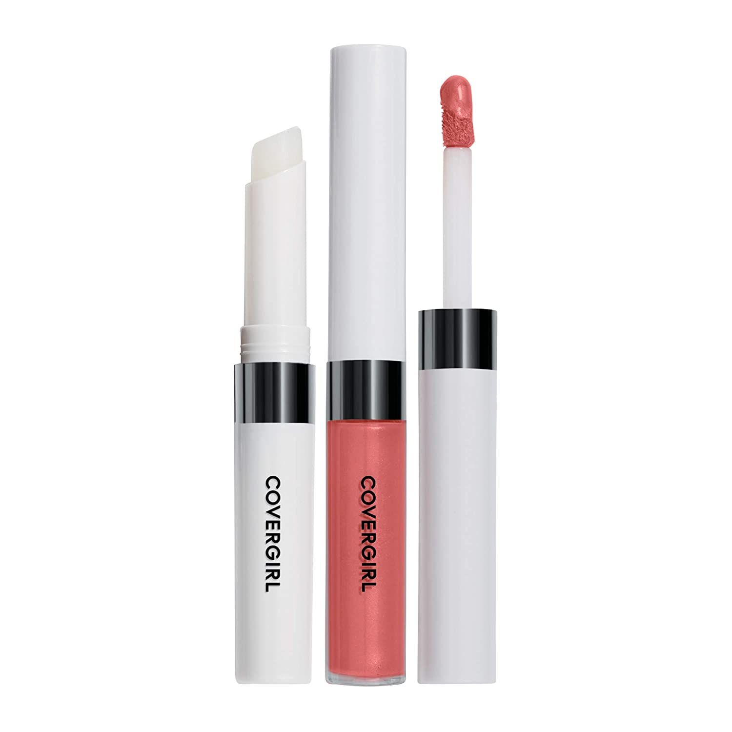 Covergirl Outlast All-Day Lip Color With Topcoat, Coral Sunset | Amazon (US)
