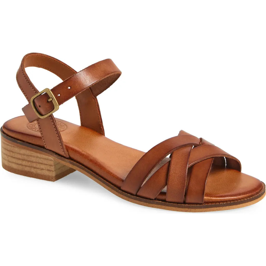 Penelope Chilvers Shepherdess Ankle Strap Sandal in Tan at Nordstrom, Size 11Us | Nordstrom