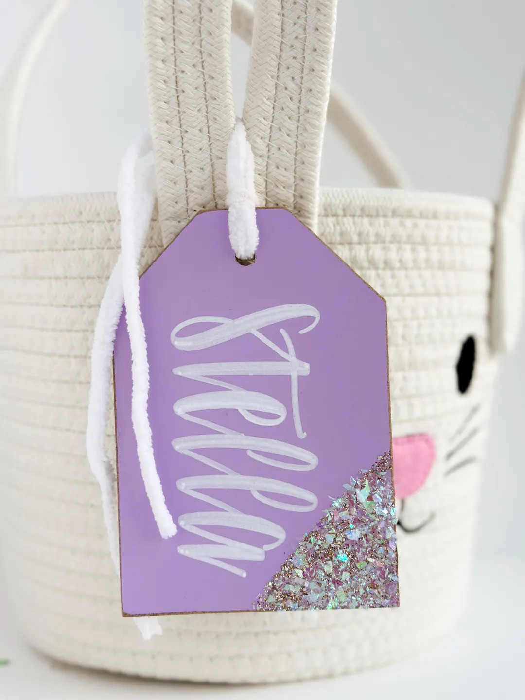 Classic Tag, Purple (sparkle Dipped) - Etsy | Etsy (US)