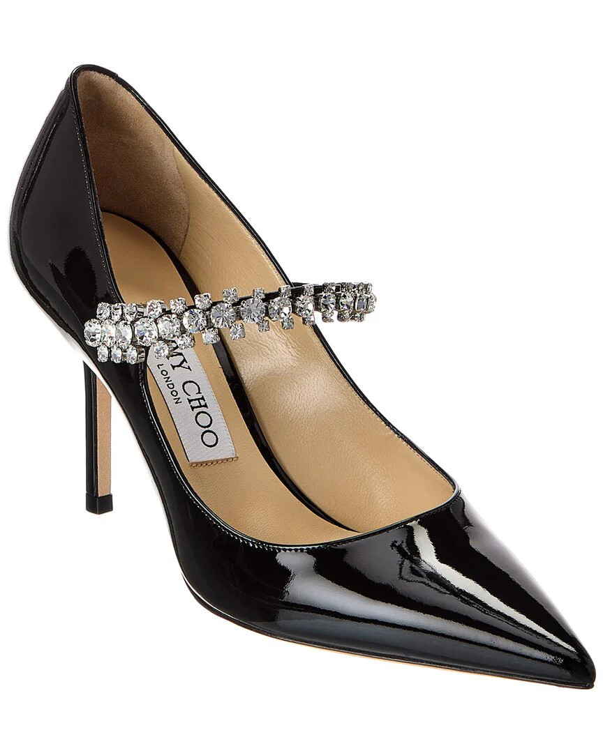 Jimmy Choo Bing 85 Patent Pump | Shop Simon