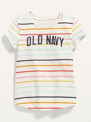Unisex Logo-Graphic Scoop-Neck T-Shirt for Toddler | Old Navy (US)