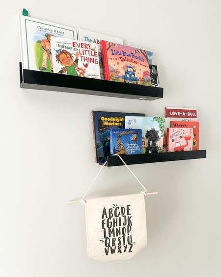 Nursery bookshelves 📖 

•Amazon finds, nursery decor 

#LTKbaby #LTKhome