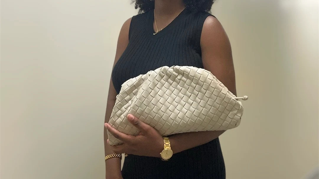 Clutch Bag Leather, Dumpling Bag Women, Woven Clutch Bag, Perfect Gift for Her, Hobo Leather Bag,... | Etsy (US)