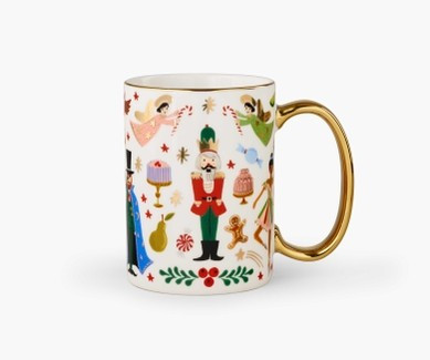 Nutcracker Porcelain Mug | Rifle Paper Co. | Rifle Paper Co.