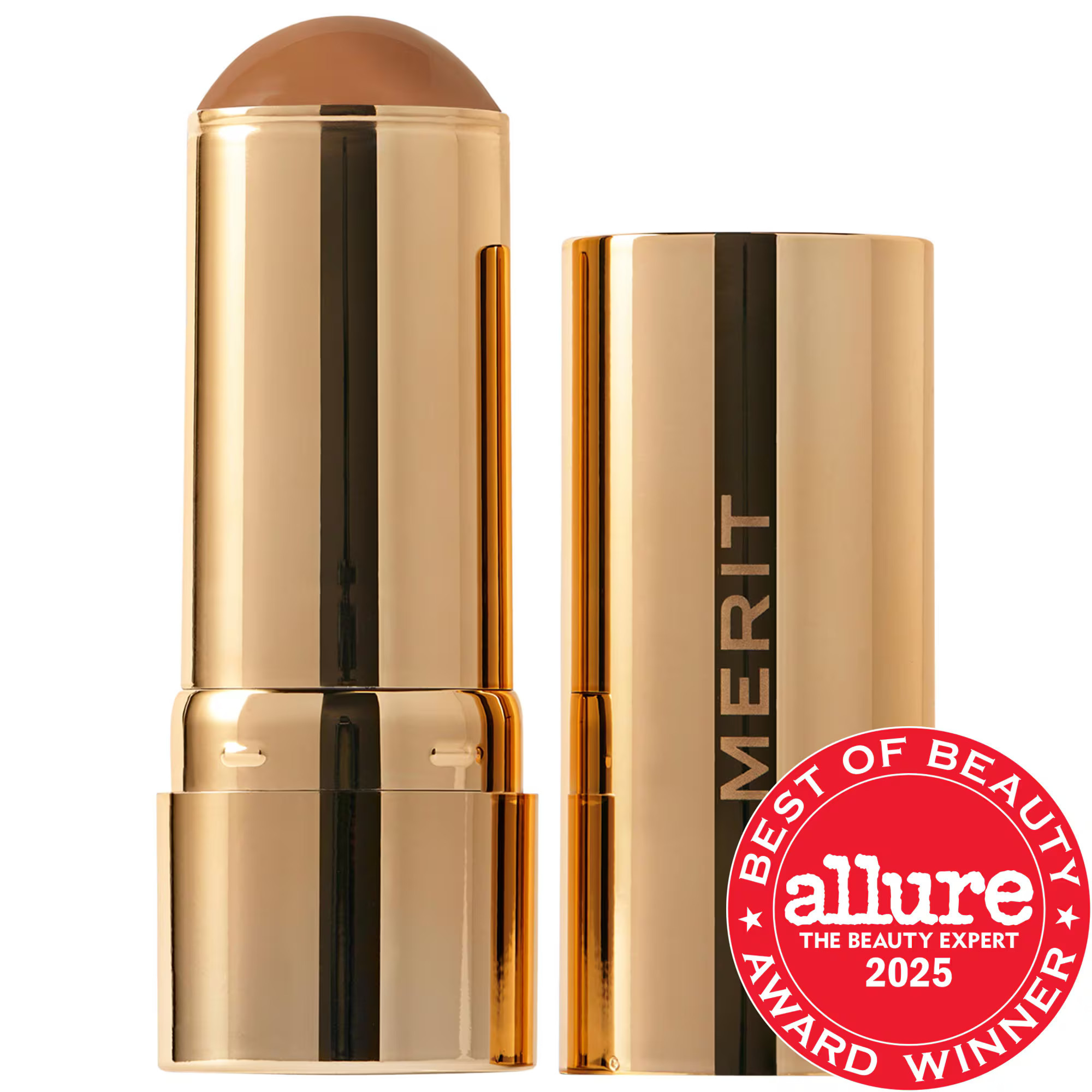 MERIT Bronze Balm Sheer Sculpting Bronzer Clay 0.44 oz | Sephora (US)