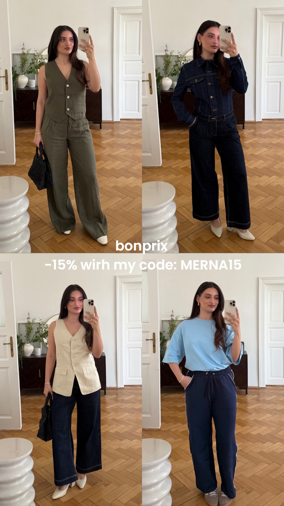 Bonprix Spring Haul 🌼 save 15% with my code: 15MERNA (valid for 48h) | AD

#bonprix 

#LTKeurope #LTKdeutschland #LTKspring