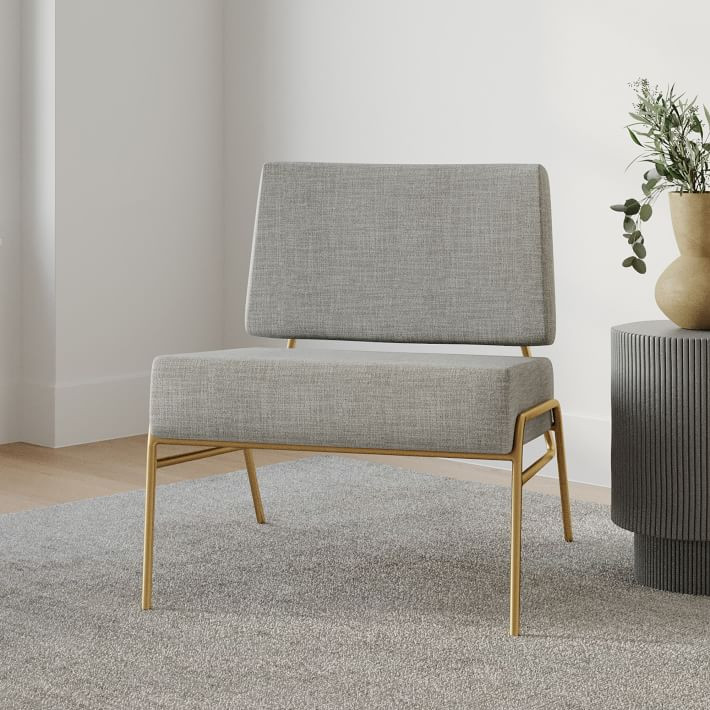 Wire Frame Slipper Chair | West Elm (US)