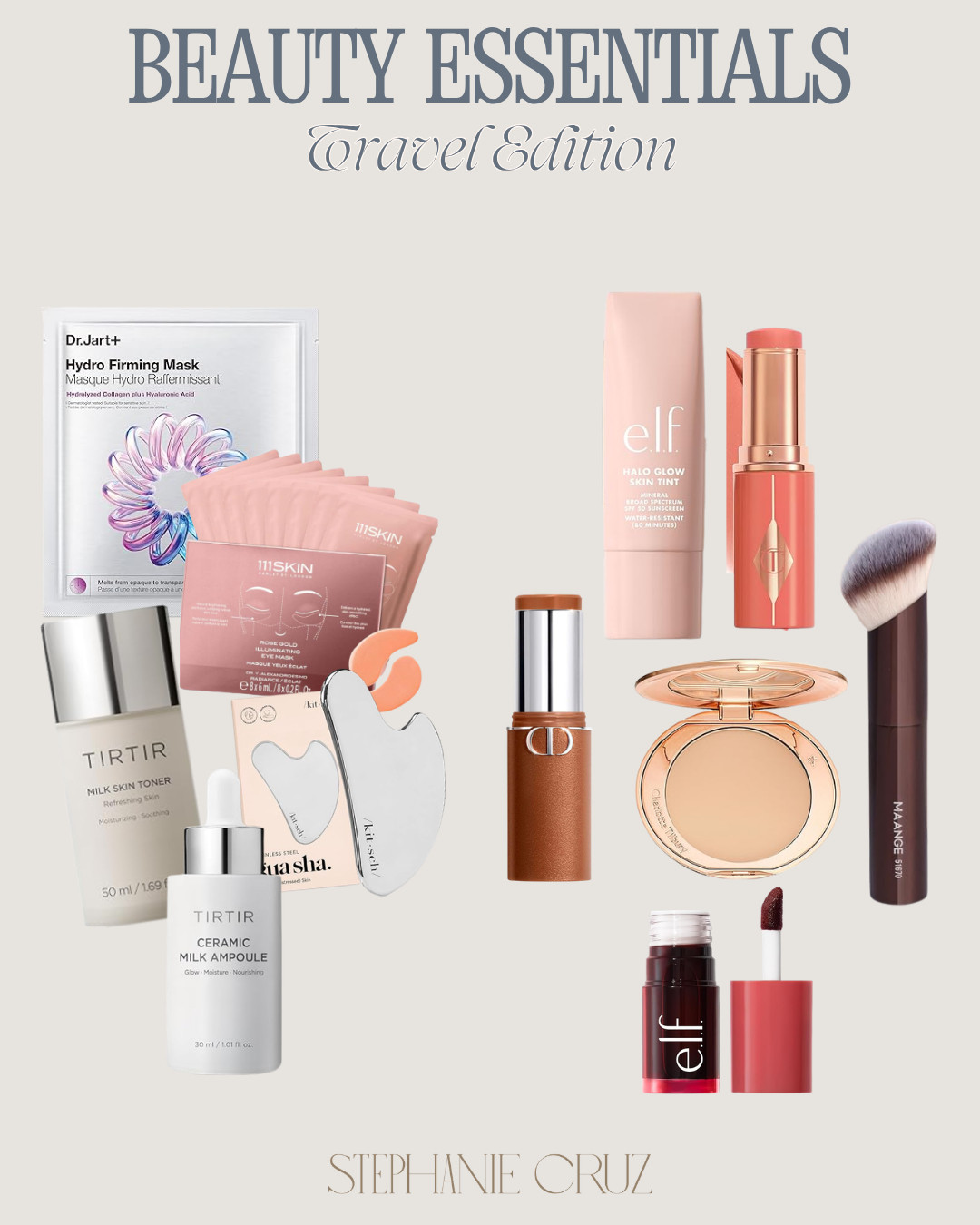Everything I pack for an easy, put-together routine on the go.

#BeautyEssentials #TravelEdition #WhatsInMyBag #TravelBeauty #MakeupEssentials  

 #LTKgrwm #LTKBeauty