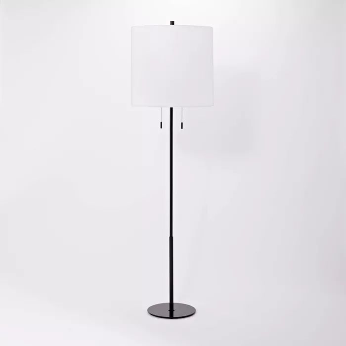 Target/Home/Home Decor/Lamps & Lighting/Floor Lamps‎Tapered Shade Metal Floor Lamp (Includes LE... | Target