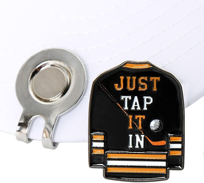 Happy Gilmore Golf Ball Marker-Just Tap It in, Magnetic Ball Marker Hat Clip, Happy Gilmore Golf ... | Amazon (US)
