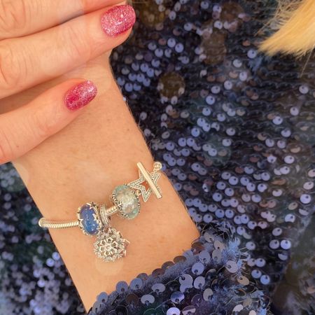 Pandora bracelet. Pandora snowflake dangle charm. Pandora Murano glass Christmas charms  

#LTKHoliday #LTKSeasonal #LTKGiftGuide