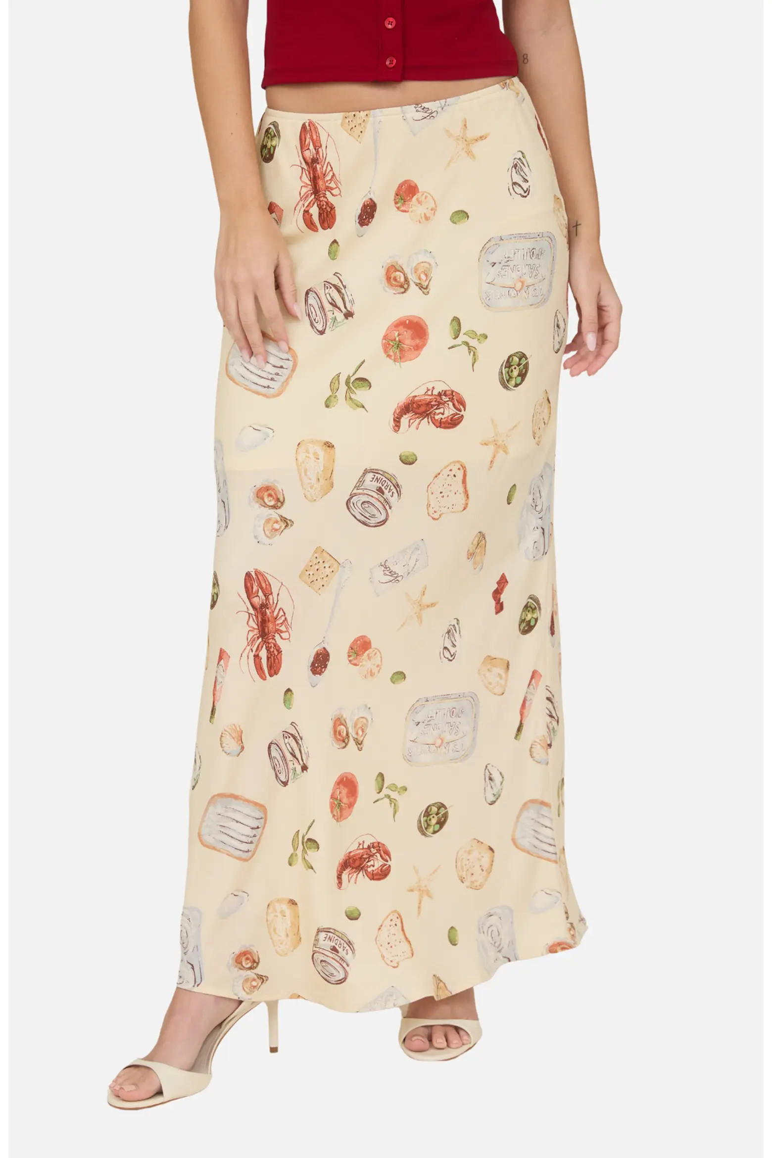 Print Midi Skirt (Women) | Nordstromrack | Nordstrom Rack