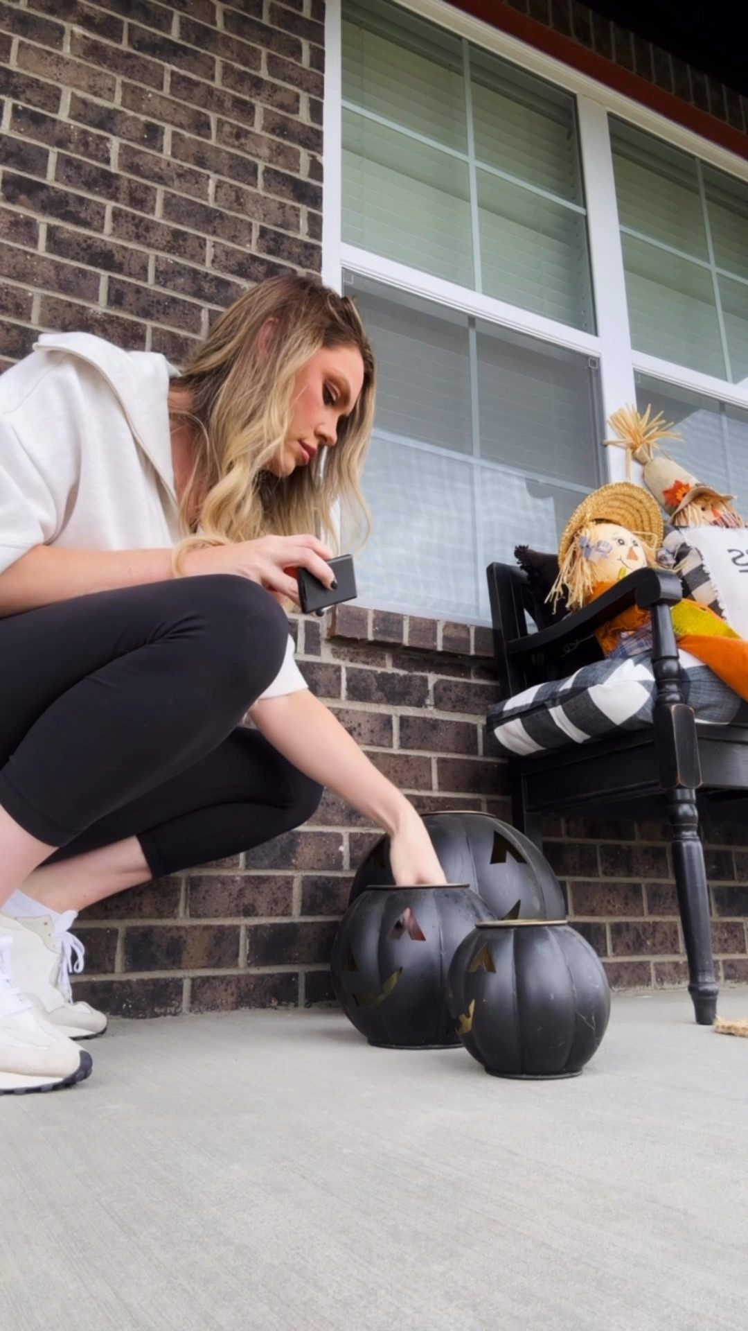 Such a fun twist on lighting Jack-o-lanterns! I used these in my Halloween favorite Pottery Barn ones, but the possibilities are endless. They color change to your preference, or strobe and flash in different colors (my pick!) and they’re bright you can see them from the road for sure  

#LTKParties #LTKHome #LTKSeasonal