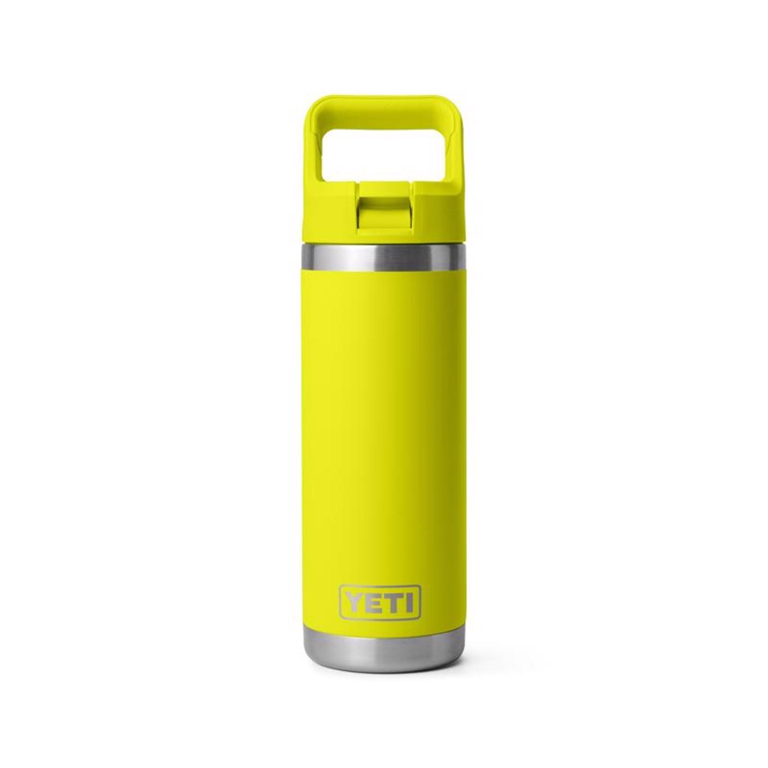 YETI Rambler 18 oz Firefly Yellow BPA Free Bottle with Straw Cap | Ace Hardware