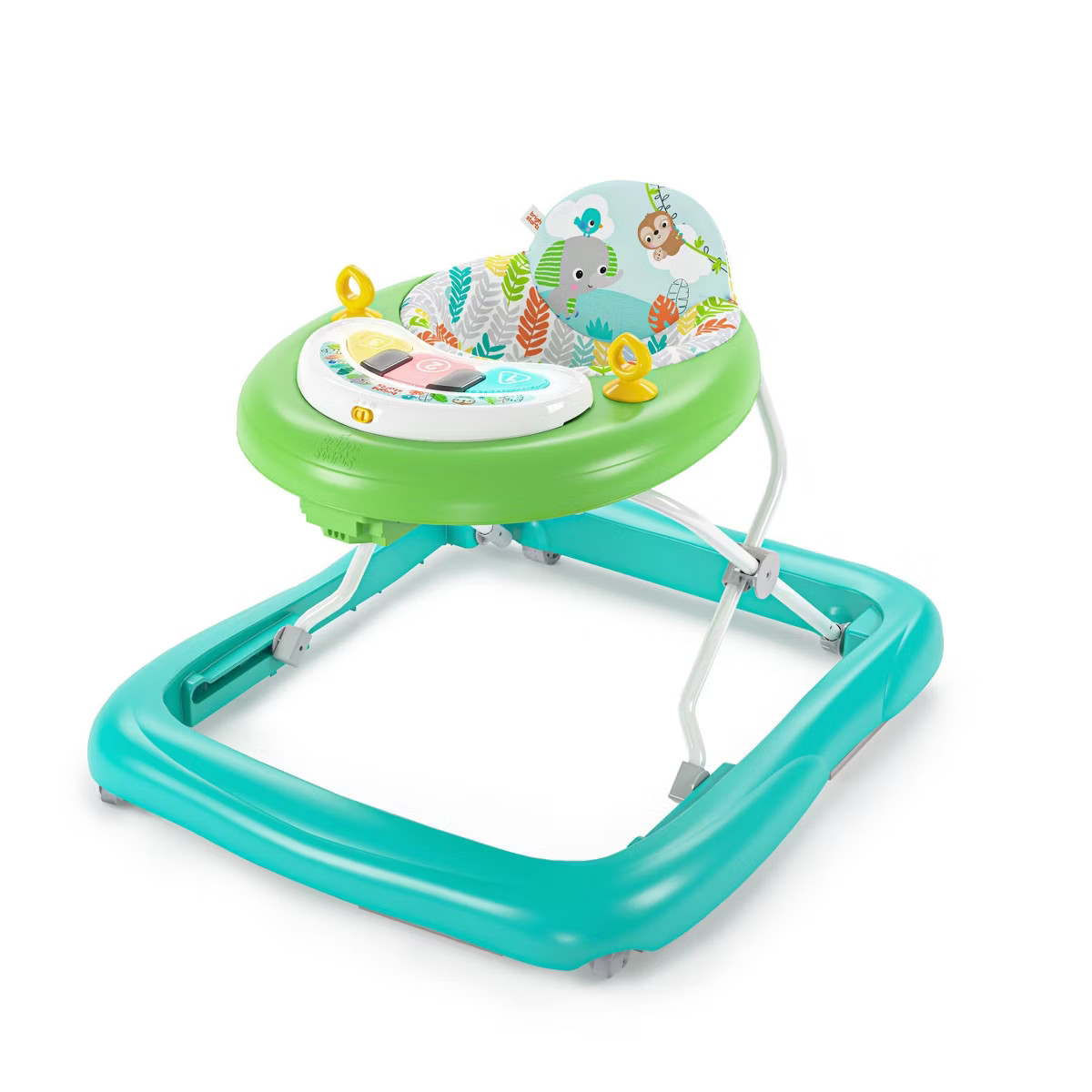 Bright Starts Tiny Trek 2-in-1 Baby Activity Walker - Jungle Vines | Target