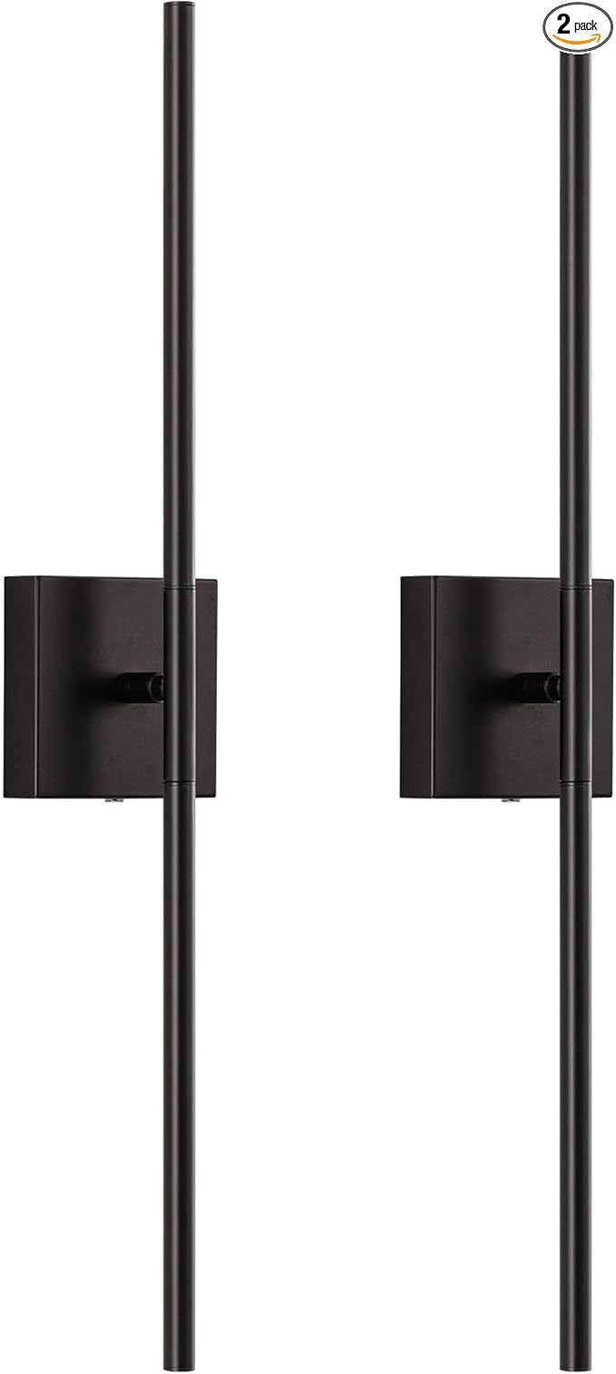 KDG Cordless Wall Sconces Set of 2, Wireless 5200mAh Rechargeable Battery Operated LED Wall Lamps... | Amazon (US)