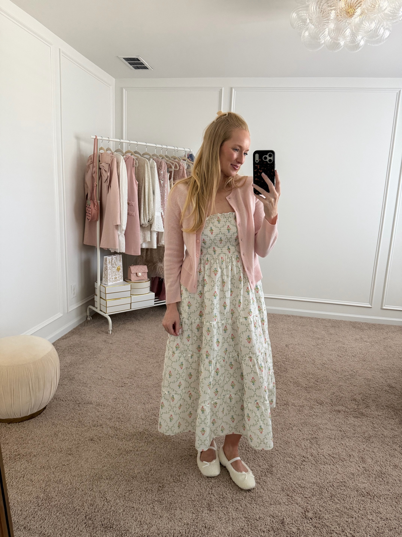 These are my most worn dresses! Wearing a size small. If you like more compression in your smocking you can size down. I wore this during my entire pregnancy and it’s very nursing friendly too

#LTKmomlife #LTKSeasonal