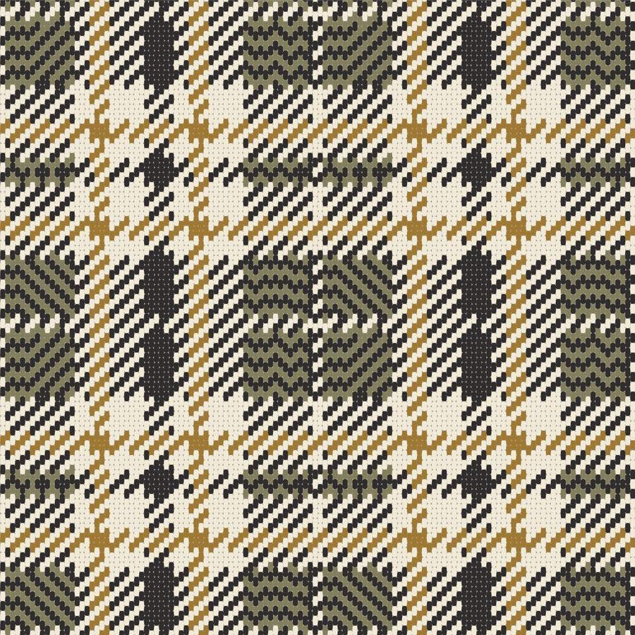 Clark Plaid - Wood Lawn Green Wallpaper - Mitchell Black | Mitchell Black