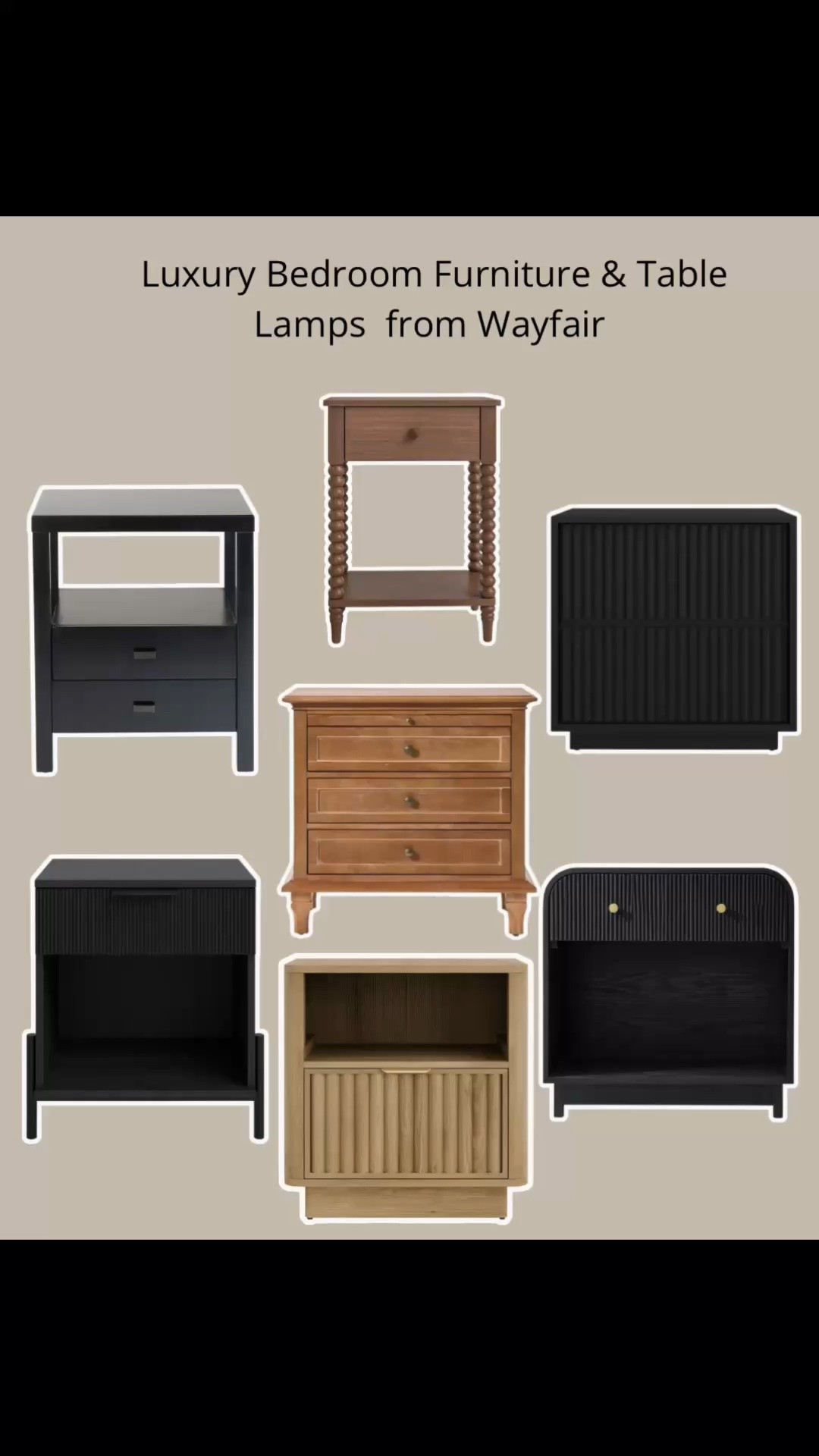 Create a luxury bedroom without the luxury price tag. These Wayfair bedroom furniture and table lamps have the elevated designer look I love, from modern black nightstands and warm wood finishes to timeless bedside lamps that instantly make a bedroom feel more custom. If you’re planning a bedroom refresh, these are some of my favorite affordable luxury furniture finds that look far more expensive than they are.

#LTKHome #LTKSaleAlert