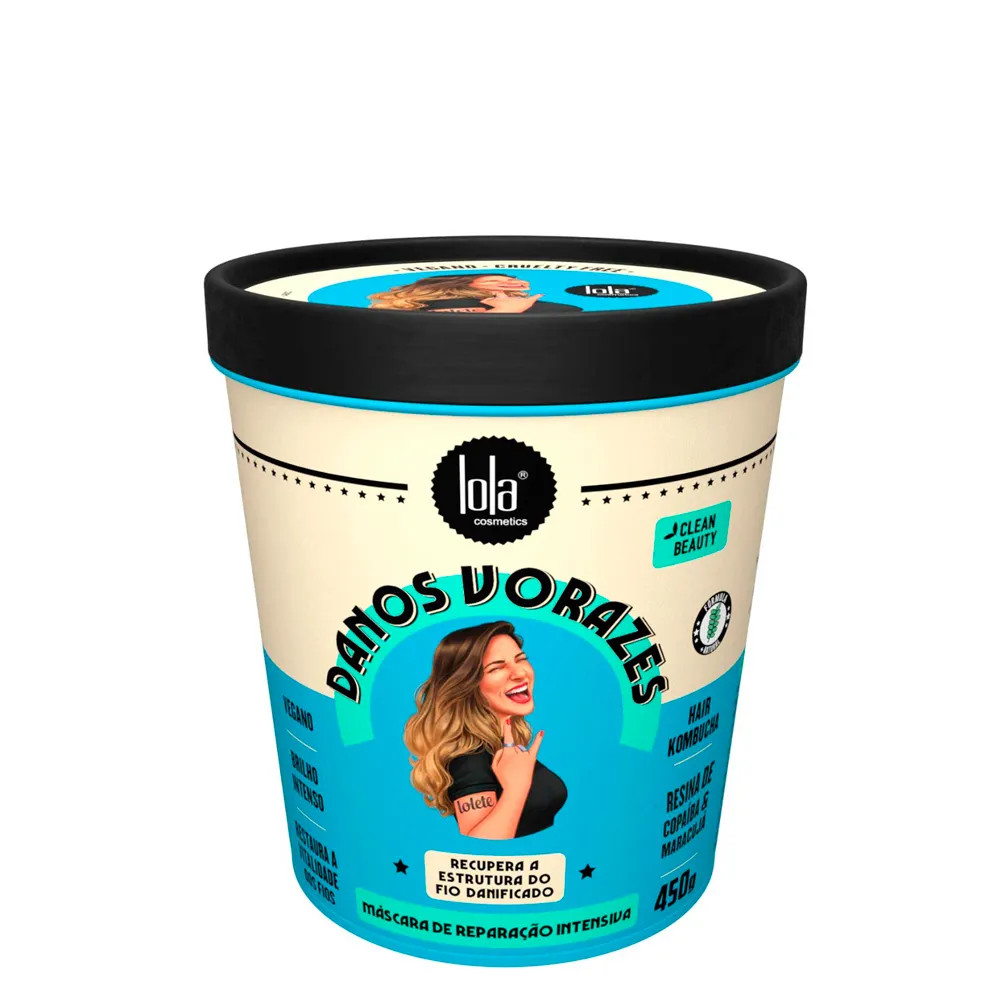 Máscara de Reconstrução Lola Cosmetics Danos Vorazes 450 g - AMOBELEZA - Produtos para Cabelo,... | Amobeleza (BR)