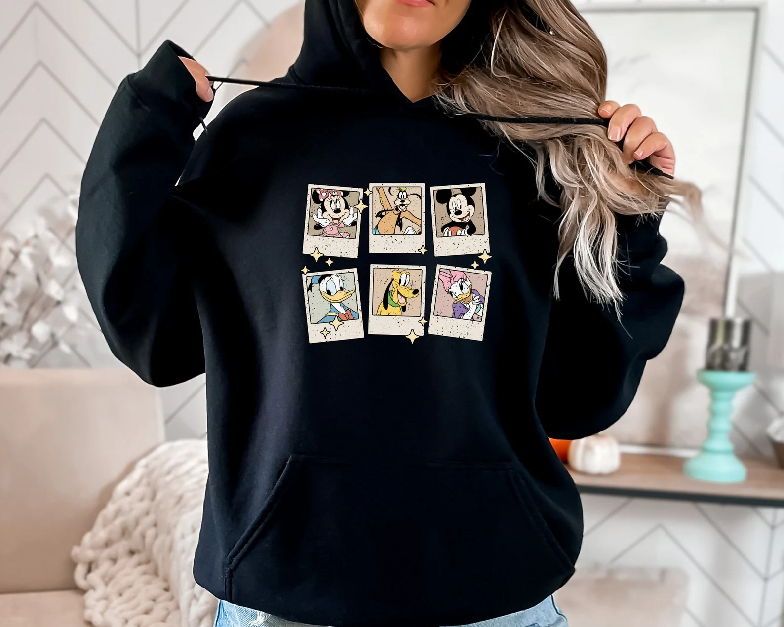 Retro Disney Sweatshirt, Mickey and Friends Hoodie, Disneyland Sweatshirt, Matching Sweatshirt, D... | Etsy (US)