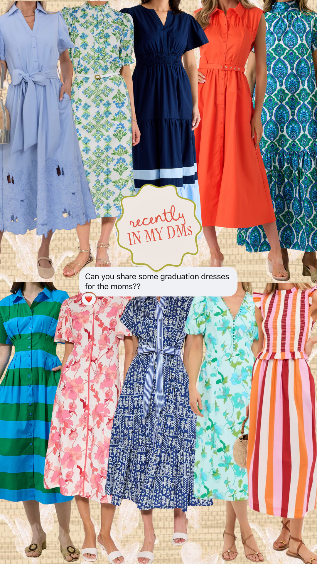 Recently in my DMs - dresses for moms for graduation! 

 #LTKootd #LTKmomlife #LTKSeasonal