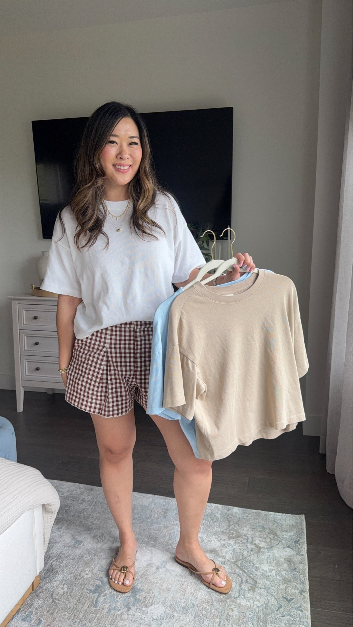 Loving this $15 tee as a Spring / Summer staple! Had to grab it in multiple colors!! Wearing size Medium

Basic tee, affordable fashion, spring fashion, summer fashion, styling tip, tcs, cool mom outfit, staples

#LTKSeasonal #LTKmomlife #LTKootd