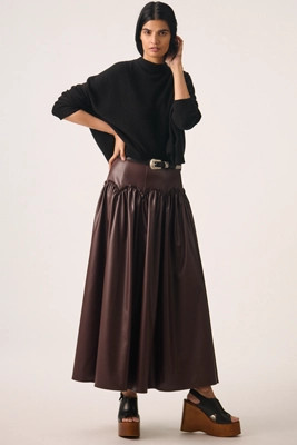 The Alani Cashmere Mock-Neck Sweater by Pilcro | Anthropologie (US)