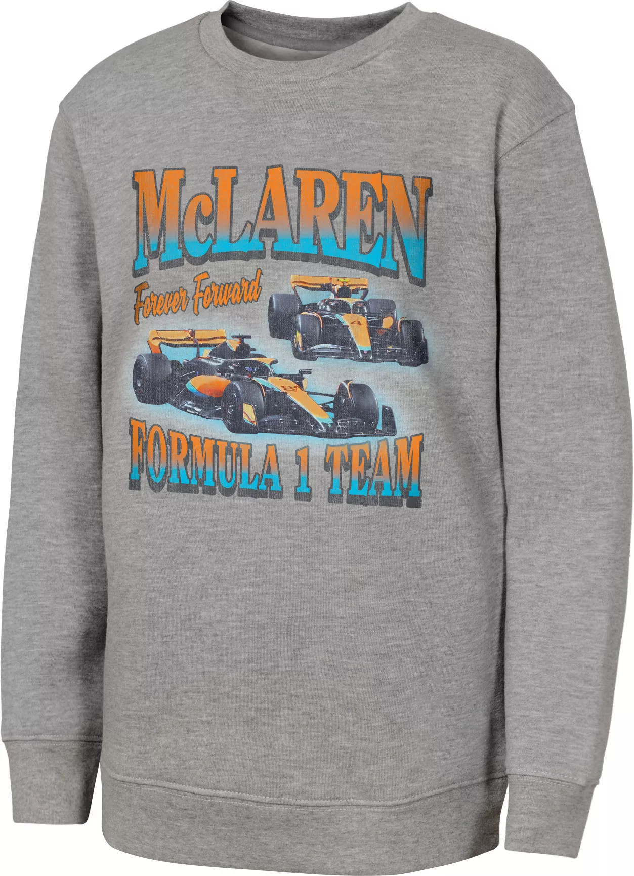 Outerstuff Youth McLaren Racing Grey Parade Lap Fleece Crewneck Sweater | DICK'S Sporting Goods