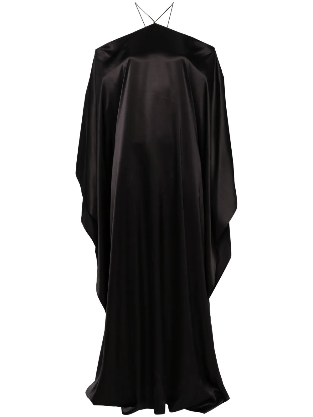 Taller Marmo Sza Silk Maxi Dress | Black | FARFETCH FR | Farfetch Global
