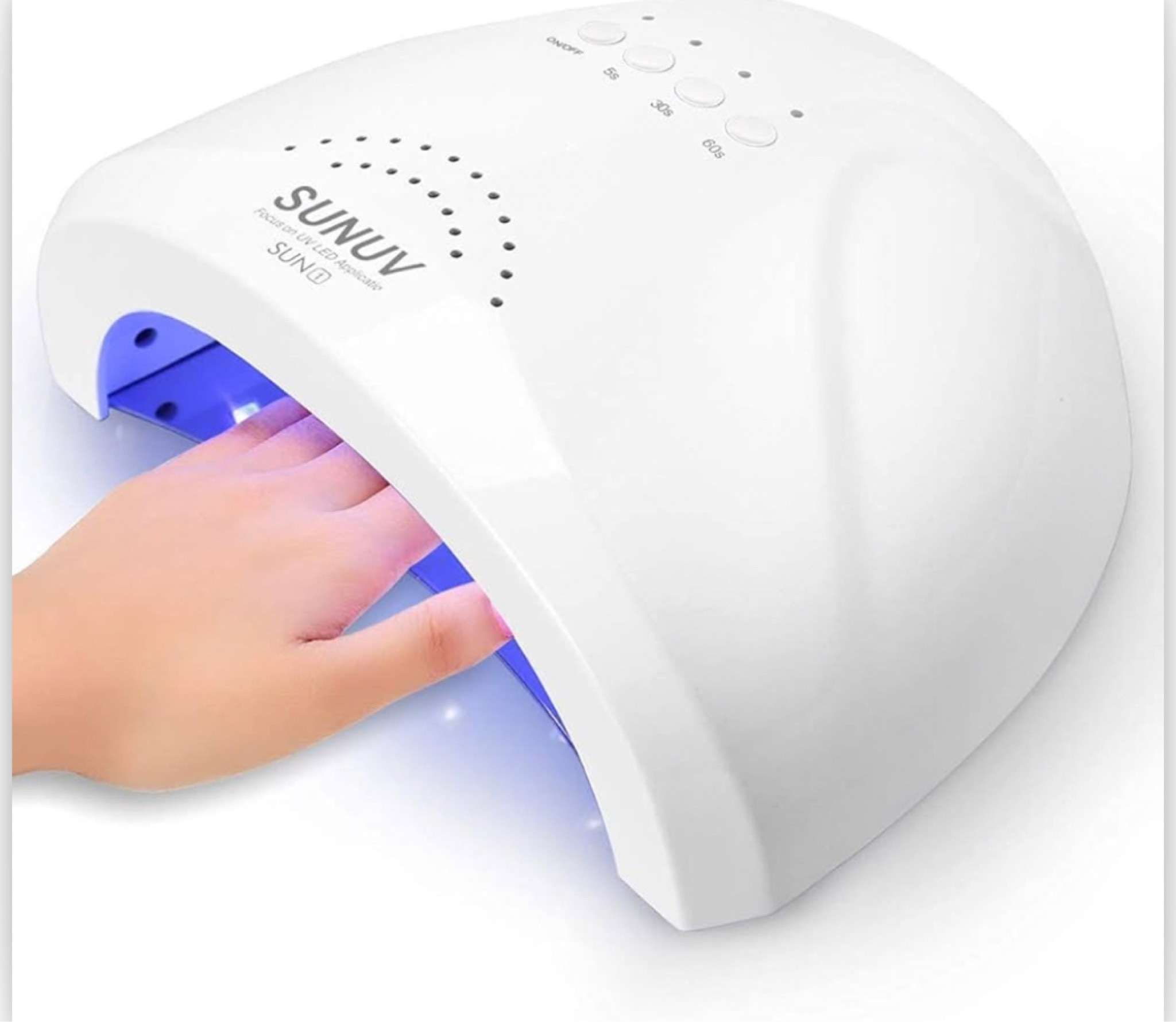 Gel nail UV lamp