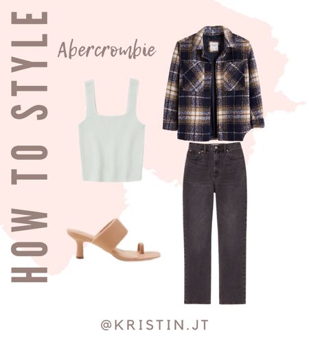How to style Abercrombie
Fall fashion
Shacket
Black straight jeans 

#LTKstyletip #LTKSale #LTKsalealert