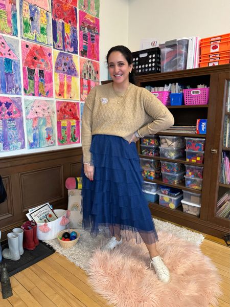 Tulle skirts make workdays just a little happier. Linking this one and another fabulous pleated one. Great to dress up or down!

#LTKHoliday #LTKstyletip #LTKmidsize