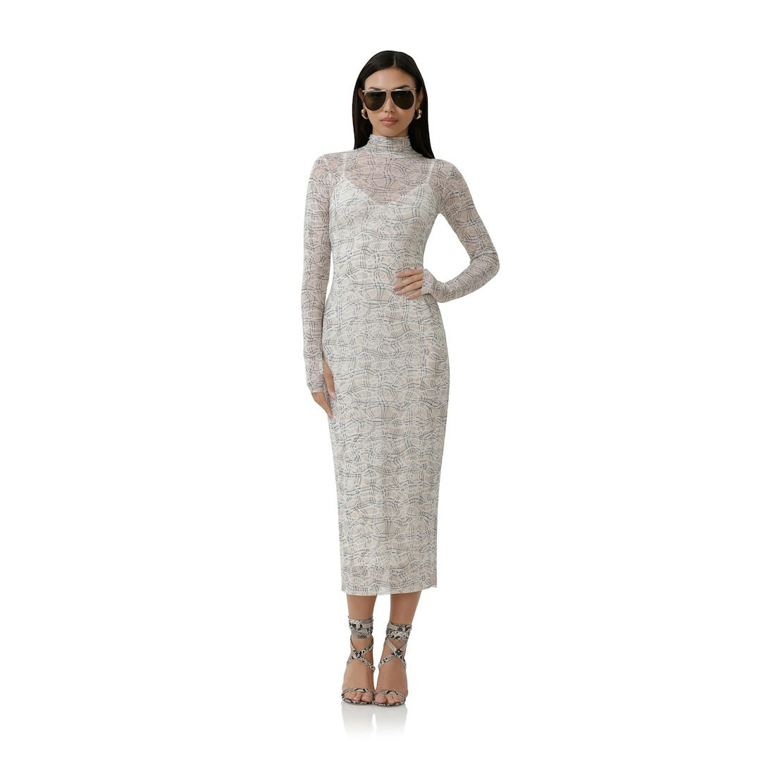 Shailene Dress - Lace Plaid | ShopAFRM