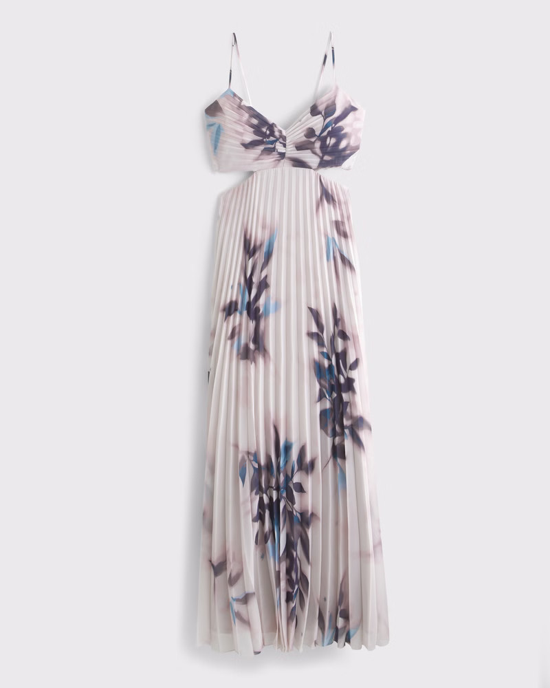 The A&F Giselle Babydoll Maxi Dress | Abercrombie & Fitch (US)