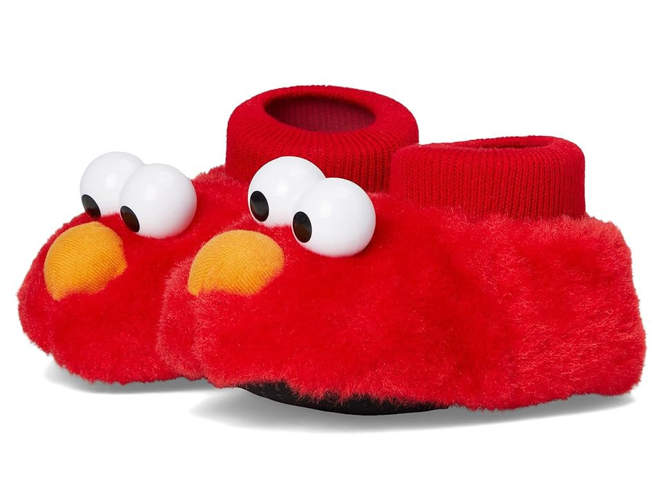 Josmo Sesame Street Elmo Slipper(Infant/Toddler) Kids Shoes Red : 5-6 Toddler M, Polyester | Zappos