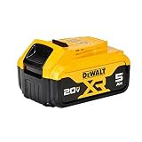 DEWALT 20V MAX XR Battery, Lithium Ion, 5.0Ah (DCB205) | Amazon (US)
